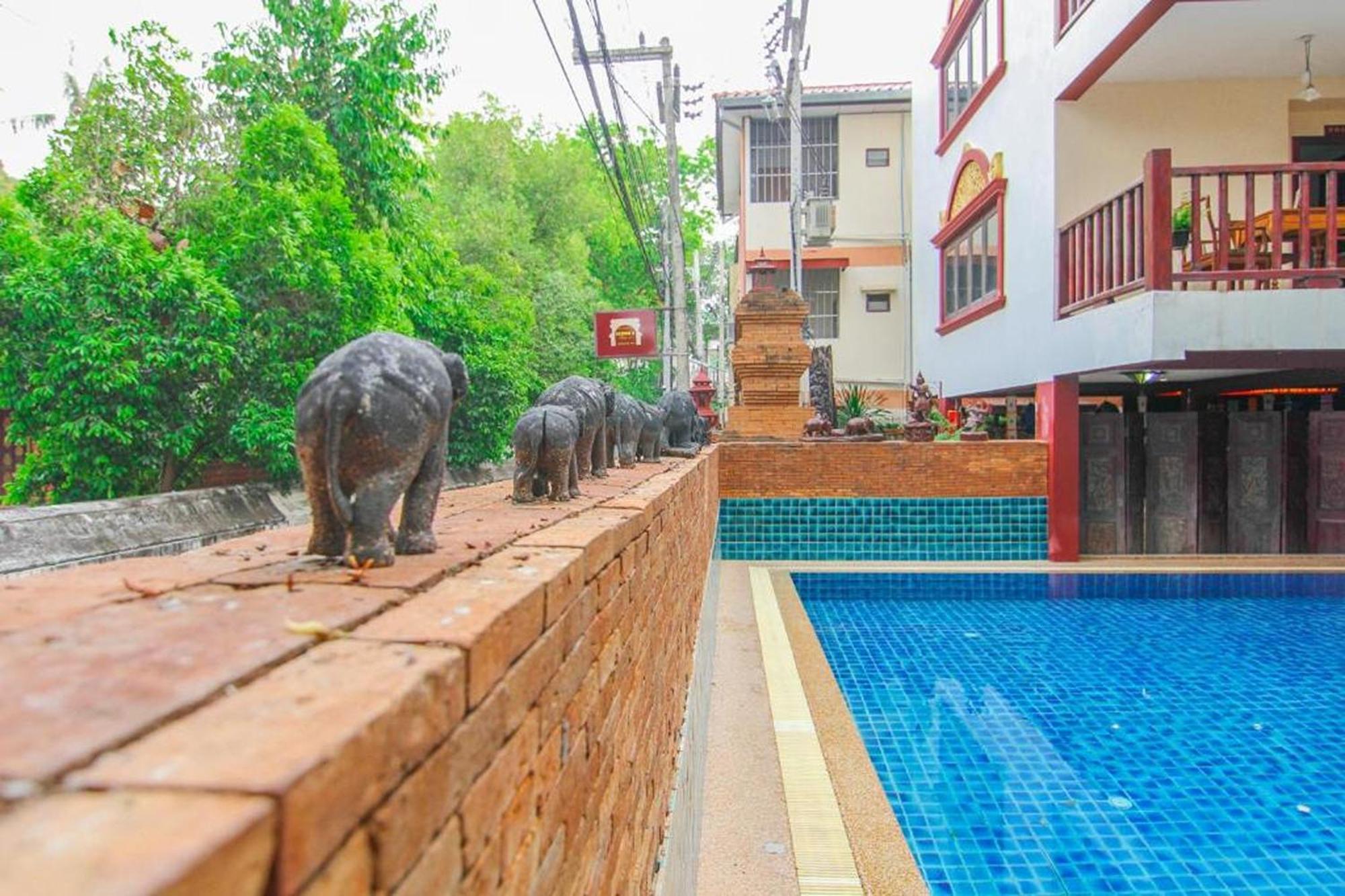 Hotel Sk House 2 Chiang Mai Exterior foto